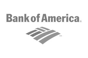 A bank of america logo is shown.