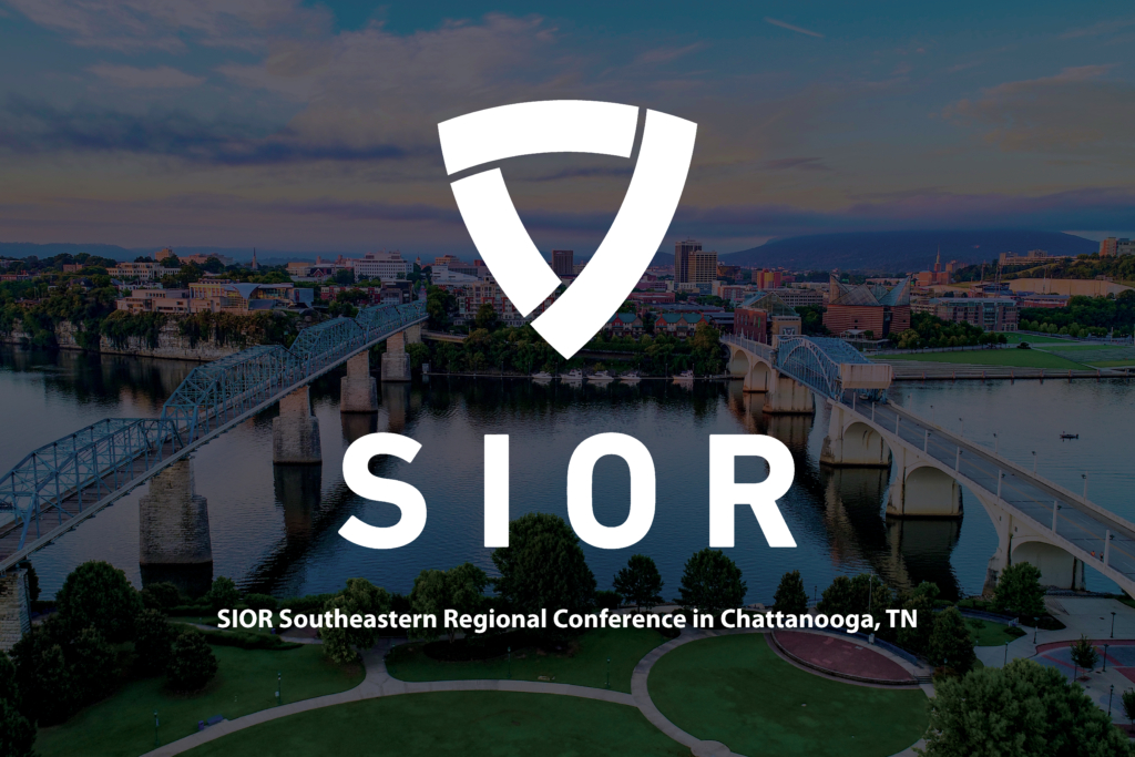 A logo for the sior southeastern regional conference in chattanooga, tn.