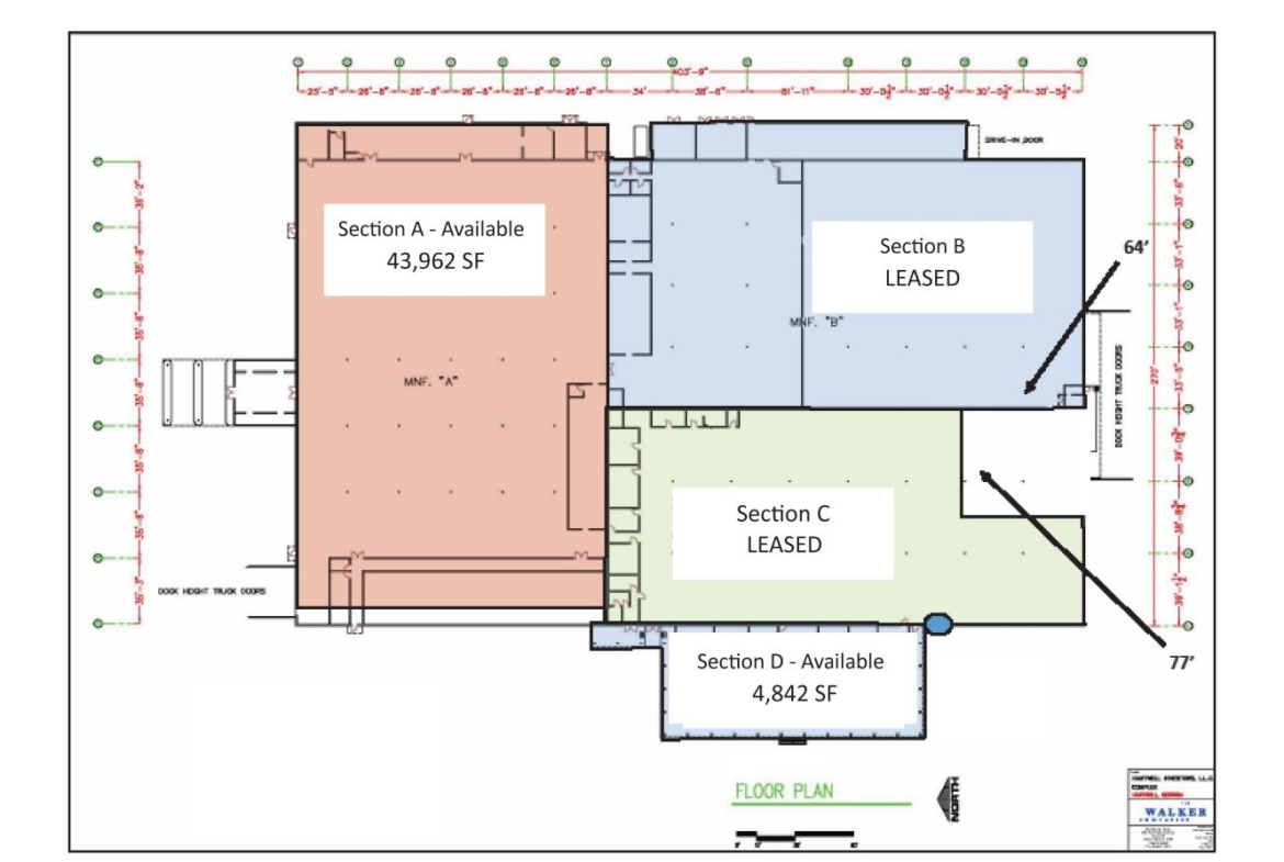 ±4,842-48,804 Sq. Ft. Available in Hart County, GA